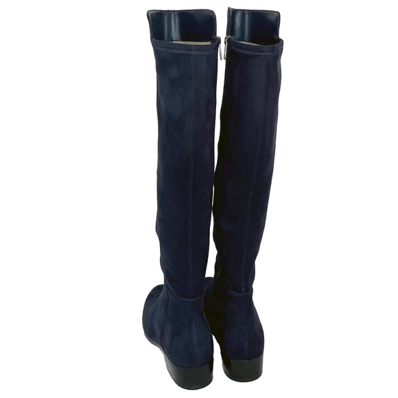 Vegan Suede Tall Boots - Picture 5 of 11